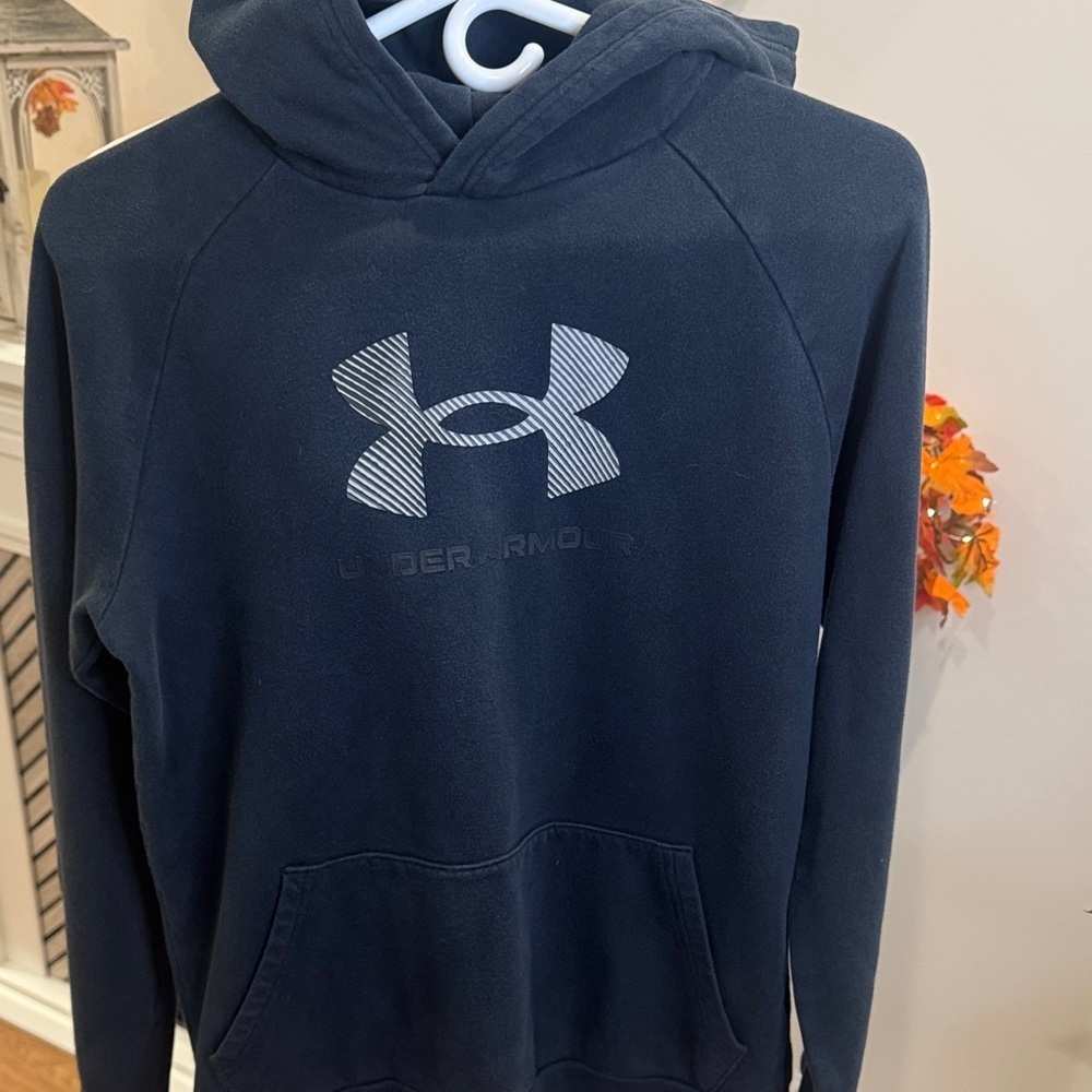 Under Armour Navy Blue Kids Hoodie